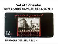 Graded Art Sketching Drawing Pencil Set
