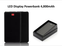 LED Display Powerbank 4,000mAh