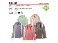 Cotton Backpack BS3363