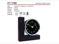Wooden Table Clock CT1765