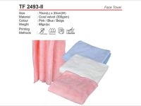 Coral Velvet Face Towel TF2493ii