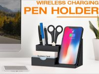 Wireless Charging Pen Holder