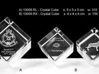 Square Shape Crystal Cube