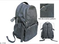 Net Pattern Laptop Backpack BL1759