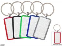 Rectangle Metal Keychain C5037