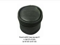 Round Zipper Case for Universal Travel Adapter