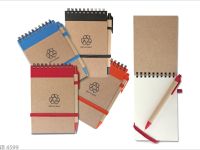 Recyclable Notebook with Pen NB4599