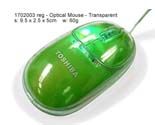 Optical Mouse Transparent