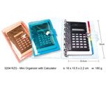 Mini Organizer with Calculator