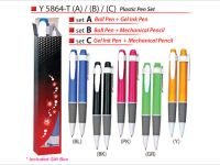 Plastic Pen Set Y5864-T