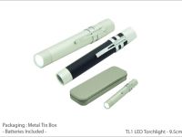 Torchlight 9.5cm with Metal Tin Box