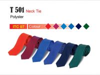 Polyester Necktie (Plain Colour) T501