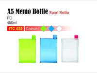 <p>A5 Memo Sport Bottle (450ml) Slim water bottle suitable to put alongside with your documents in bag. Material: PC Size: 18.5(H) x 13(L)cm Capacity: 450ml Colour: Green […]</p>
