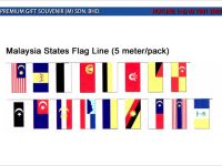 Malaysia States Flag Line
