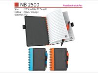 Notebook with Pen NB2500