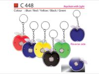 Apple Keychain with Light C448