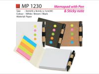 Memopad with Pen & Sticky Note