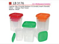 3 in 1 Multipurpose Container LB3176