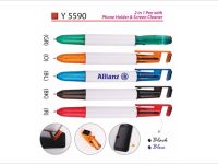 2 in 1 Pen with Phone Holder & Screen Cleaner Y5590