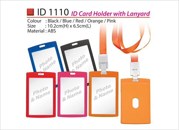 ID Card Holder with Lanyard ID1110