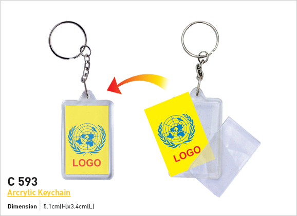 Acrylic Keychain C593
