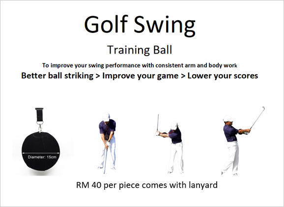 Golf Swing Training Ball