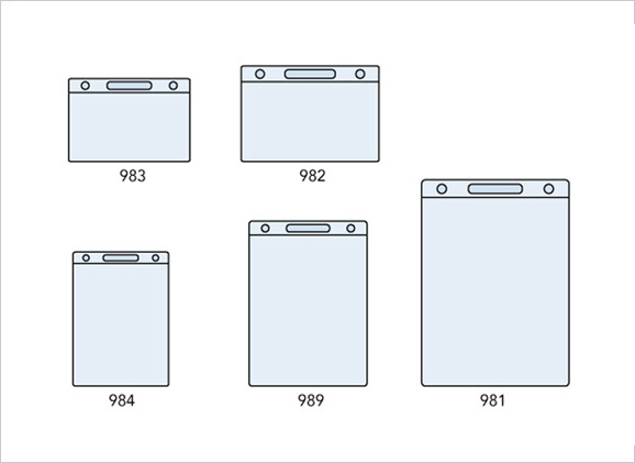 Transparent Soft PVC Holder
