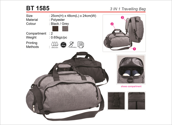 3 in 1 Travelling Bag BT1585
