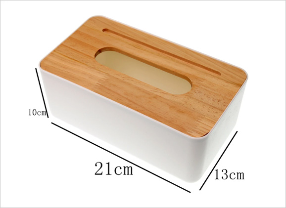 Wooden Tissue Box with Phone Holder Rgzo r200 r020print
