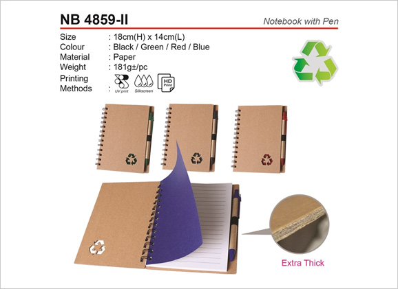Notebook with Pen NB4859ii