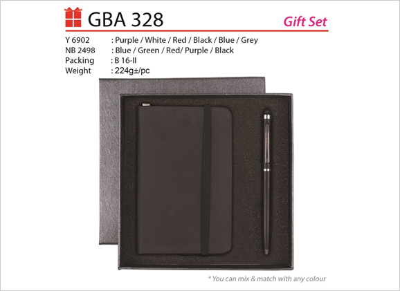 Notebook & Stylus Pen Gift Set GBA328
