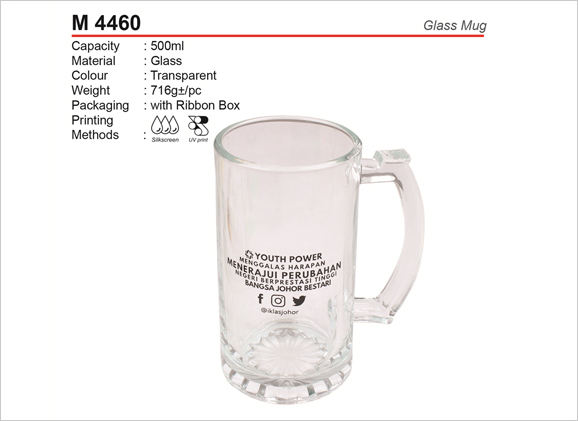 Glass Mug M4460