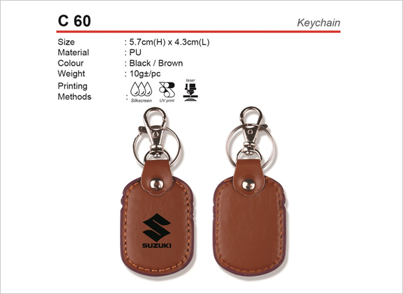 PU Keychain C60