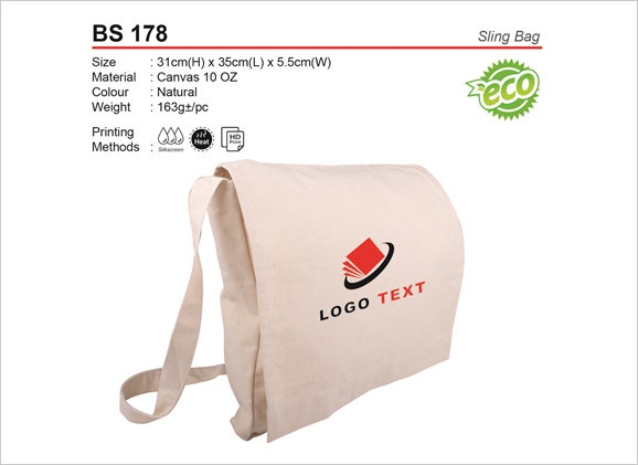Canvas Sling Bag BS178