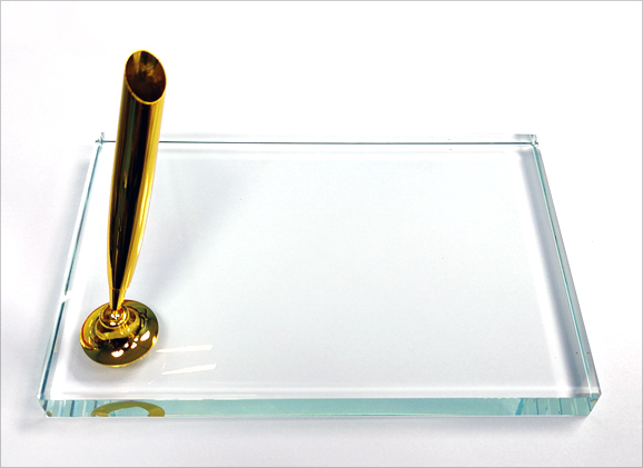 Crystal Desktop Pen Holder
