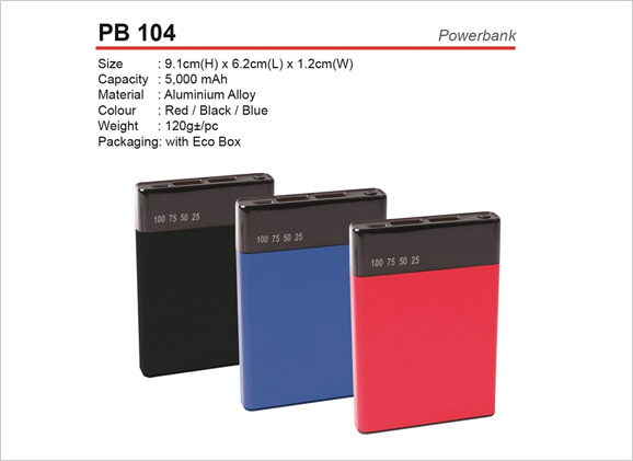 Powerbank 5000mAh PB104