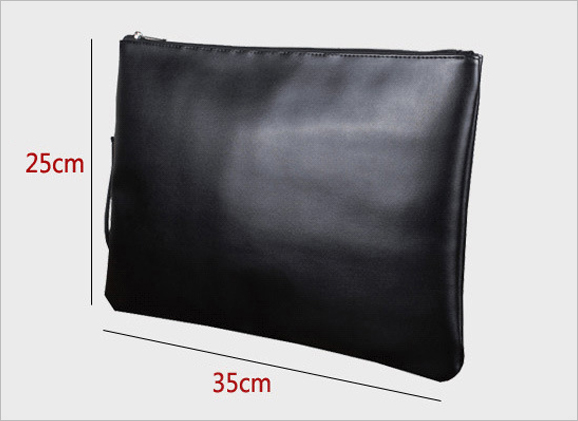 Soft PU Leather A4 Document Folder