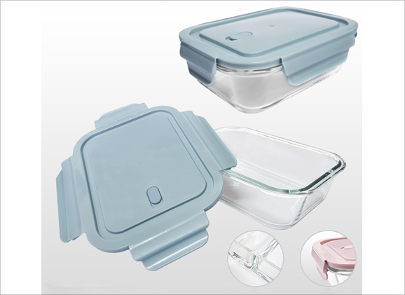 Glass Container with Lid
