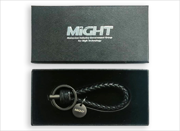 Exclusive Leather Keychain Gift Set