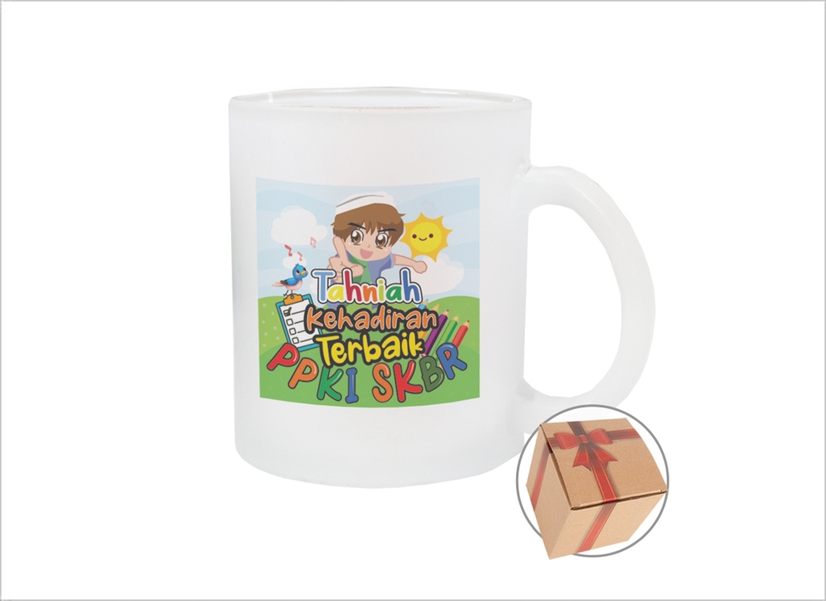 Frosted Glass Mug
