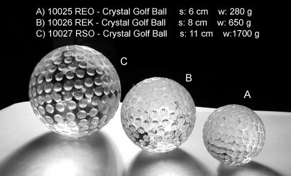 Crystal Golf Ball