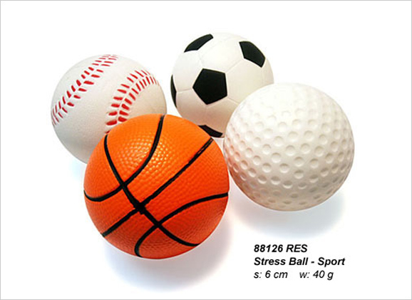 Sports Ball Design Stress Ball