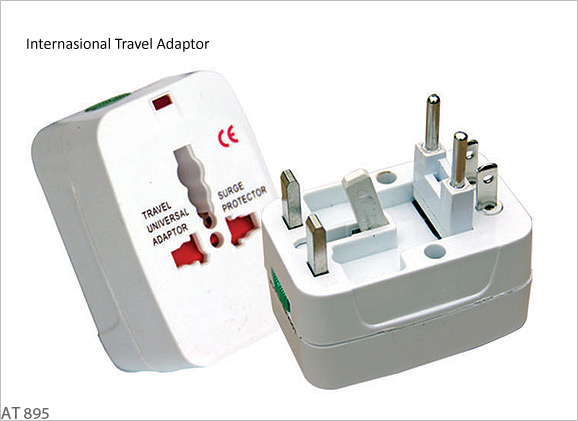 international travel adapter at895