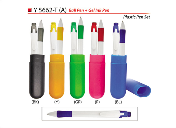 Plastic Pen Set Y5662-T