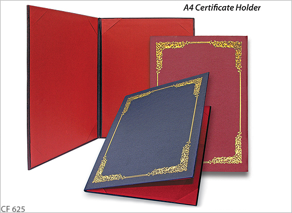 A4 Certificate Holder CF625
