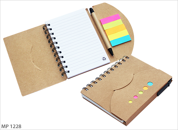 Eco Notepad with Pen MP1228