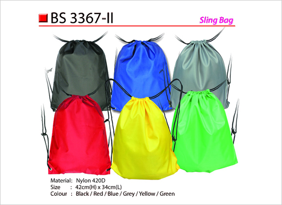 Drawstring Sling Bag BS3367ii BS3367-ii