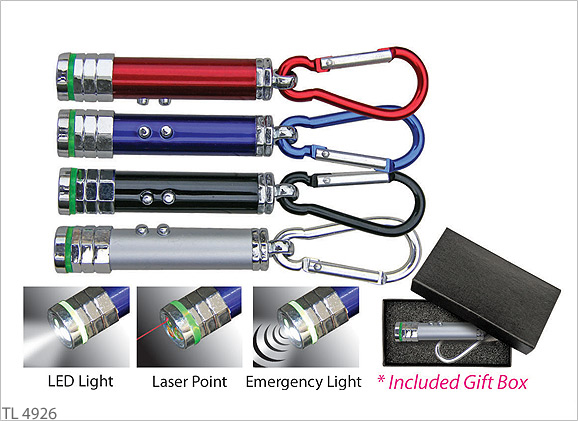Laser Pointer with LED Torchlight