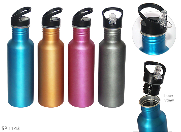 Sport Bottle with Straw
