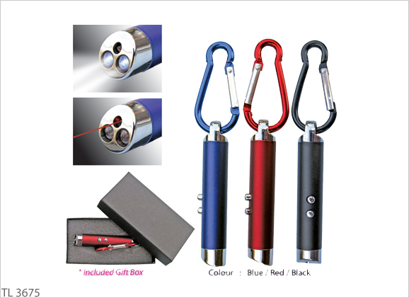 Laser Pointer with LED Torchlight